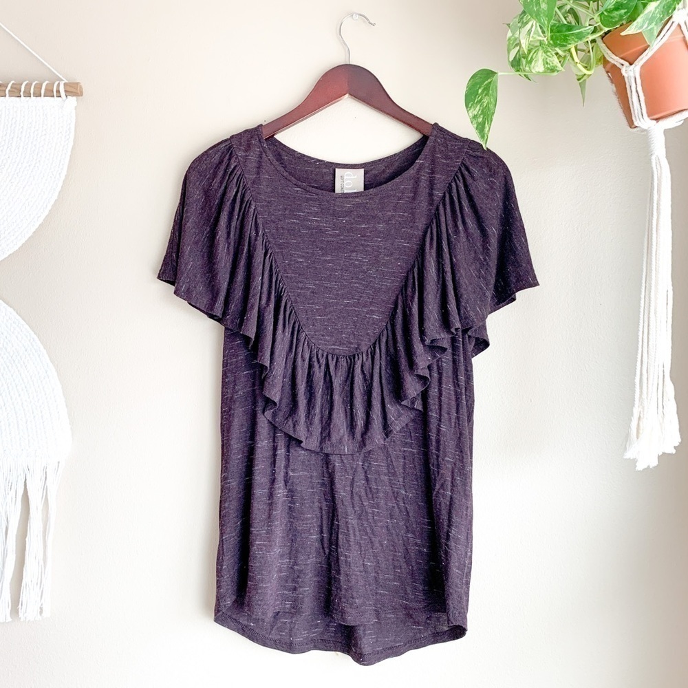 Anthropologie Dolan Ruffled Blouse